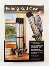 Etna Fishing Rod Case Organizer, Green, 48.5&quot; x 13.5&quot; External Pockets, ... - £23.34 GBP