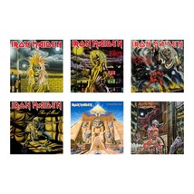 Iron Maiden Album Covers 1-17 - Ultimate Set 3&quot; Vinyl Sticker Set - Wind... - £28.34 GBP