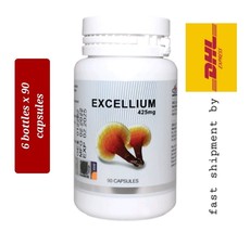 Gano Excel Excellium- 90 Capsules x 6 bottles- fast shipment by DHL Express - $197.90