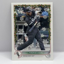 2022 Topps Holiday Baseball Yoan Moncada Base HW47 Chicago White Sox - £1.54 GBP