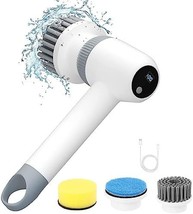 Electric Spin Scrubber,Cordless Power Scrubber Up to 350RPM Powerful Cleaning, w - £62.35 GBP