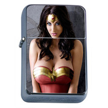 Dubai Pin Up Girls D12 Flip Top Oil Lighter Wind Resistant Flame - £11.13 GBP