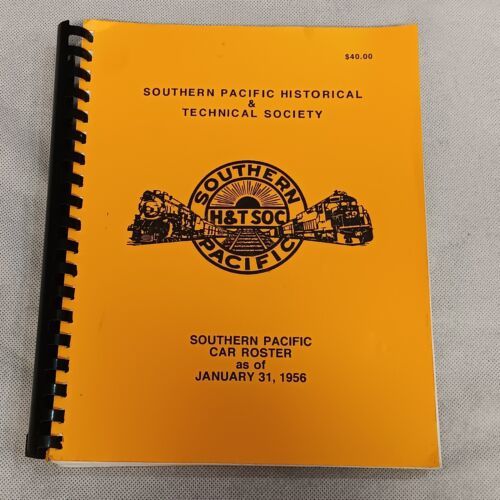 Primary image for Southern Pacific Car Roster 1956 Historical Society 1999 Reprint