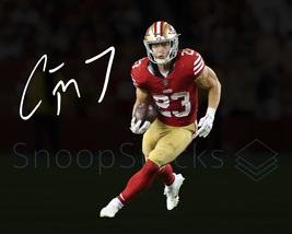 Christian McCaffrey Signed 8x10 Glossy Photo Autographed RP Poster Print Photo - £13.58 GBP