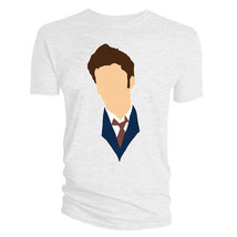 Doctor Who David Tennant Vector Head T-Shirt - L - £29.33 GBP