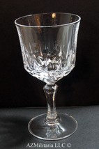 Vintage Lead Crystal St. Germain Pattern Water Goblet By Cristal D&#39;Arques-Durand - £4.52 GBP