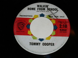 Tommy Cooper Walkin Home From School Ginger 45 Rpm Record W.B. Label Promotional - £12.98 GBP