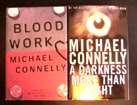 Blood Work &amp; Darkness More Than Night Connelly 1st 1st # 1 &amp; 2 Terry McCaleb - £12.57 GBP