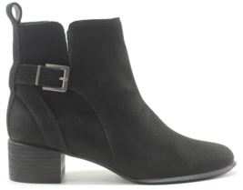 VIONIC Sienna Leather Women&#39;s Zippered Waterproof Ankle Boots Black Size 5 - $26.37