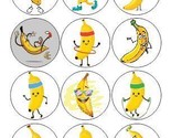 Let&#39;s Go Bananas Labels Stickers Decals CRAFT Teachers  Made In USA D726... - £1.96 GBP+