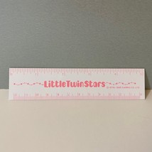 Vintage Sanrio 1976 1985 Little Twin Stars Plastic Ruler - £11.79 GBP