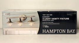 Hampton Bay Glenhurst 25&quot; 3-Light Brushed Nickel Bathroom Vanity Light F... - $62.27