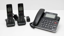 Panasonic KX-TGF882B 2-in-1 Corded / Cordless Phone - Black image 2
