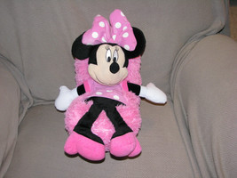 Jay At Play Hideaway Pets Big Large 15" Disney Minnie Mouse Stuffed Plush Pillow - $31.67
