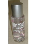 Victoria&#39;s Secret PINK PRETTY &amp; PURE Fragance Mist Travel Size 2.5 OZ NE... - £19.37 GBP
