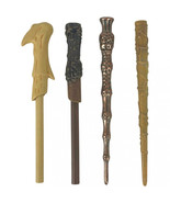 Harry Potter Wizarding Wand Pens Set of 4 - Harry Potter, Voldemort, Her... - £18.15 GBP