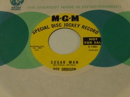Roy Orbison  45  Sugar Man  MGM  1968  Promo - £9.80 GBP