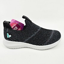 Skechers Ultra Flex Glitz Blitz Black Multicolor Kids Girls Size 11.5 Sneakers - £31.93 GBP
