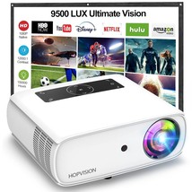 Native 1080P Projector Full Hd, 15000Lux Movie Projector With 150000 Hou... - $267.99
