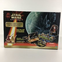 Star Wars Episode 1 Battle For Naboo 3D Action Board Game Vintage 1999 H... - £21.68 GBP