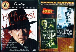 Bela LUGOSI-Bat-Creeps-Scared-Corpse-Ghost-Zombie-3 Dvd - £11.68 GBP