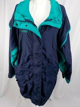 Columbia Gizzmo Jacket Womens Sz Xl 80&#39;S Outershell W/O Inner Liner Outerweareuc - £31.69 GBP