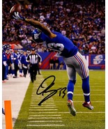 ODELL BECKHAM JR SIGNED PHOTO 8X10 RP AUTOGRAPHED &quot; THE CATCH &quot; - £15.72 GBP