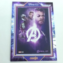 Infinity War Purple 2023 Kakawow Cosmos Disney 100 All Star Movie Poster... - £38.65 GBP