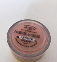 bareMinerals All Over Face Color Rose Gold Radiance .85g / .03 oz Rare Gold Top - $39.59