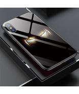 Marvel Iron Man Helmet Eyes Tempered Glass Case Apple iPhone 12 11 X XS ... - £17.37 GBP