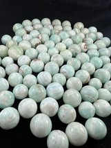20-30mm round small spheres Aragonite balls 100 PCs wholesale lot Beads undril - £142.11 GBP