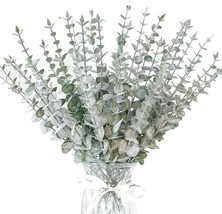 Zifty 36 Pcs. Artificial Eucalyptus Leaves, Faux Greenery Branches, And - $38.99