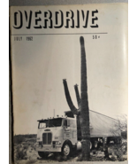 OVERDRIVE vintage Trucking Magazine  July 1962 - £59.70 GBP