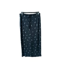 Gap Womens Size Small S Maxi Skirt Floral Pull On Black tan Floral Waist... - £11.15 GBP