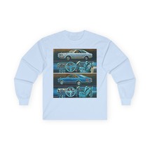 Toyota Carina Hardtop Graphic Print Tee Shirt Long Sleeve Crewneck Shirt... - $21.89+