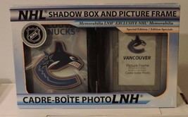 2003 NHL Special Edition Shadow Box And Picture Frame Vancouver Canucks - £11.84 GBP