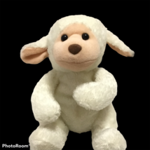 FAO Schwarz Fifth Avenue Baby Lamb Plush Toy Plushie Weighted Bottom Easter - £20.36 GBP