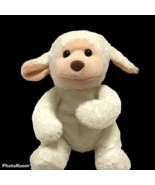 FAO Schwarz Fifth Avenue Baby Lamb Plush Toy Plushie Weighted Bottom Easter - £20.28 GBP