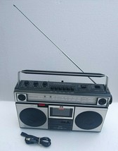 Vintage Sears Boombox Stereo Radio AM/FM Cassette Recorder 564.21840050 Japan - £95.02 GBP