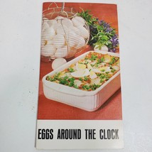 Vintage 1970s Eggs Around The Clock Booklet Recipes Cooking - £10.44 GBP