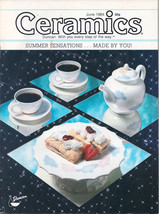 Ceramics -- The world&#39;s most fascinating HOBBY! Magazine June 1984 - $2.00