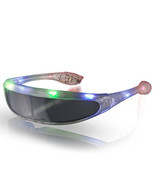 Futuristic LED Sunglasses Multicolor Premium - $25.89