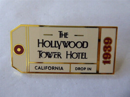 Disney Trading Pins 158399 DLP - Luggage Tag - Hollywood Tower Hotel - C... - £21.13 GBP