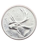 1978 Canada 25 Cent Coin Small Denticles Variety Coin UNC - $5.92 CAD