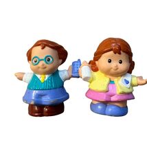 Fisher-Price Little People Father &amp; Mother Figures Vintage 1990s Toys Pl... - €6,58 EUR