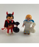 Playmobil Halloween 5411 Angel Devil Figure Lot Set Geobra Special Plus ... - $24.70
