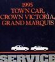 1995 Ford Crown Victoria Lincoln Town Car Grand Marquis Service Shop Manual - £24.32 GBP