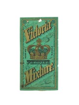 Antique Victorian Victoria Mixture Perique Cigarette Tobacco Paper Label... - $116.67
