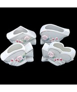 Vintage Ceramic Toothpick Holders – Lady Hand Design with Bridge Card Suits - €34,74 EUR