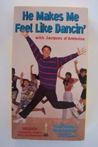 He Makes Me Feel Like Dancin VHS Jacques d&#39;Amboise - £119.61 GBP